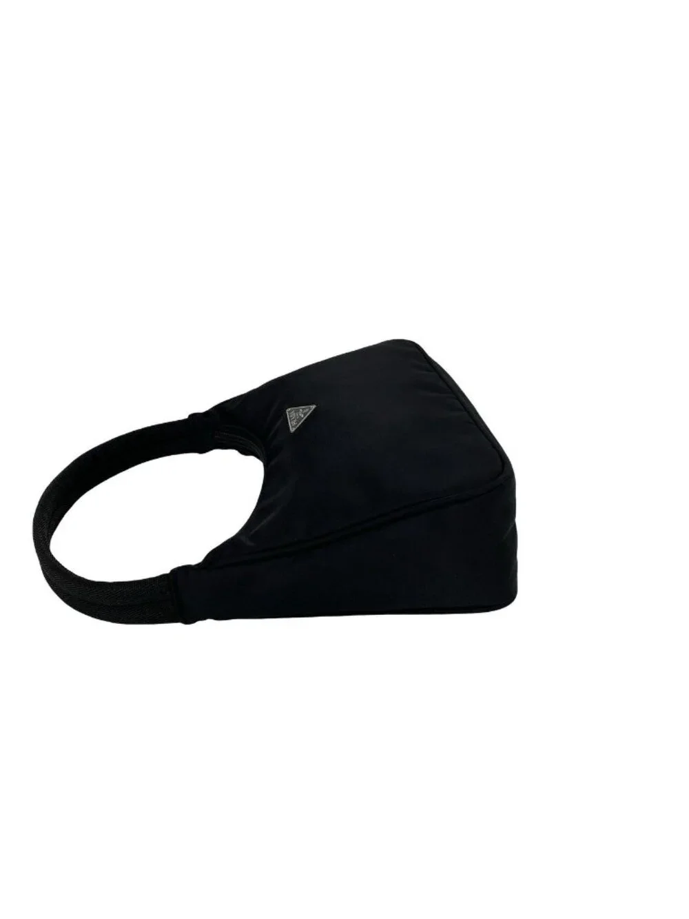 Prada Tessuto Nylon Mini Handbag Pouch Black
